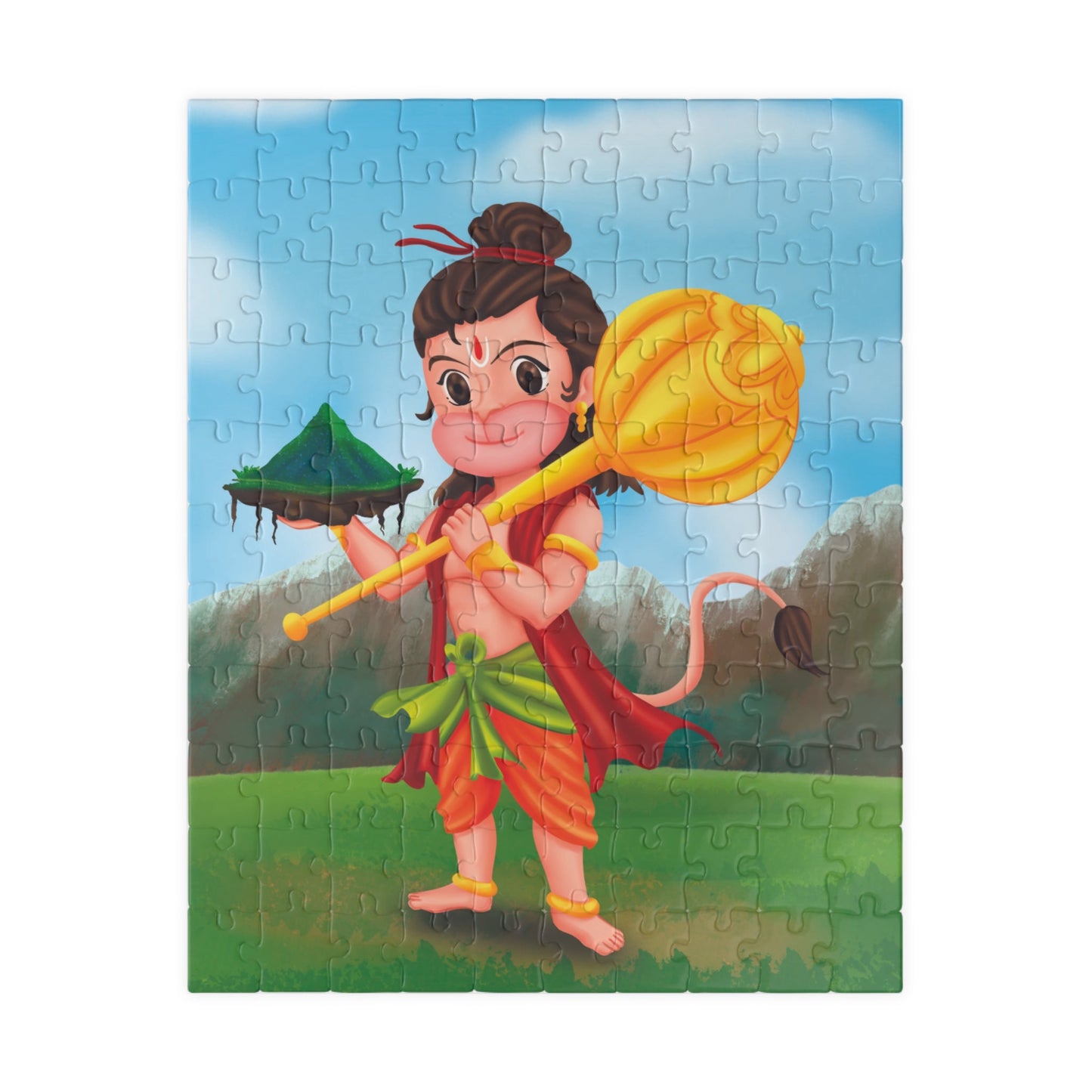 Jigsaw Puzzle - Hanuman - The Monkey God
