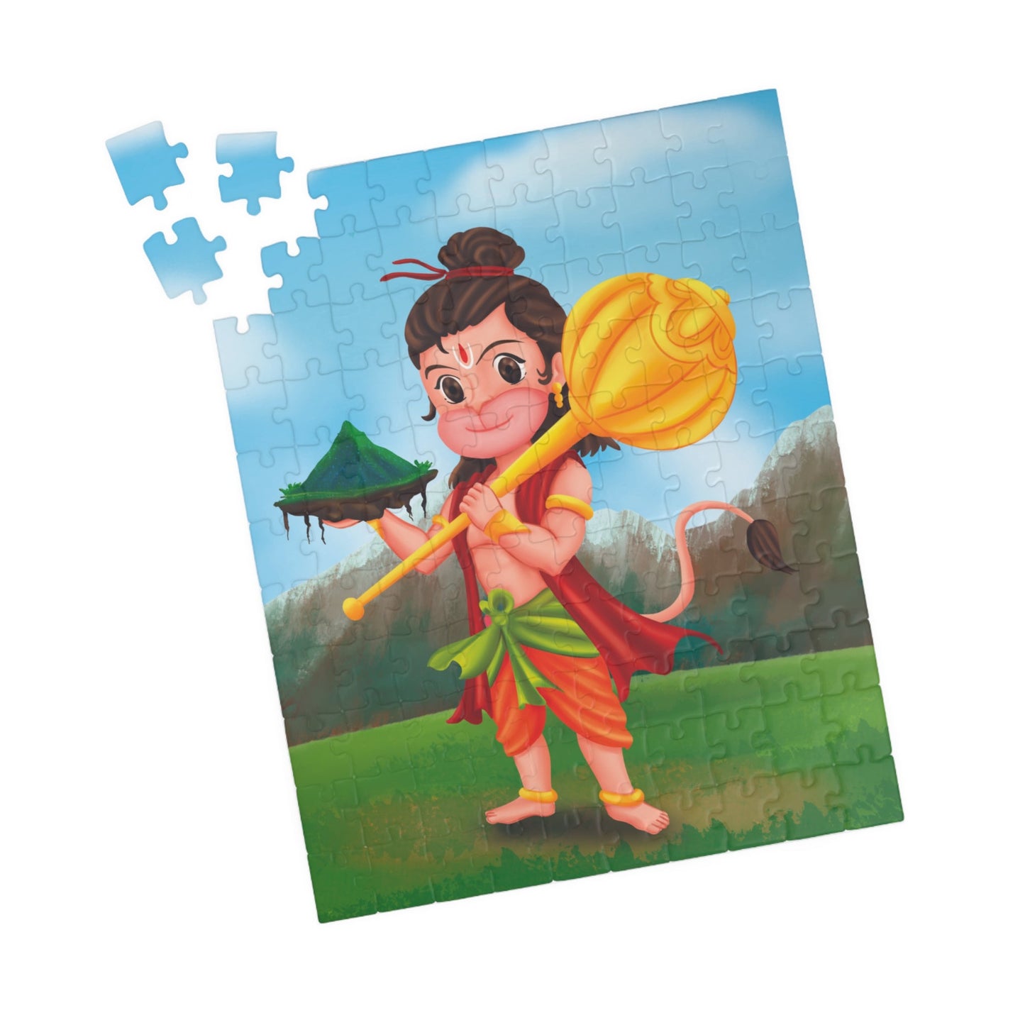 Jigsaw Puzzle - Hanuman - The Monkey God