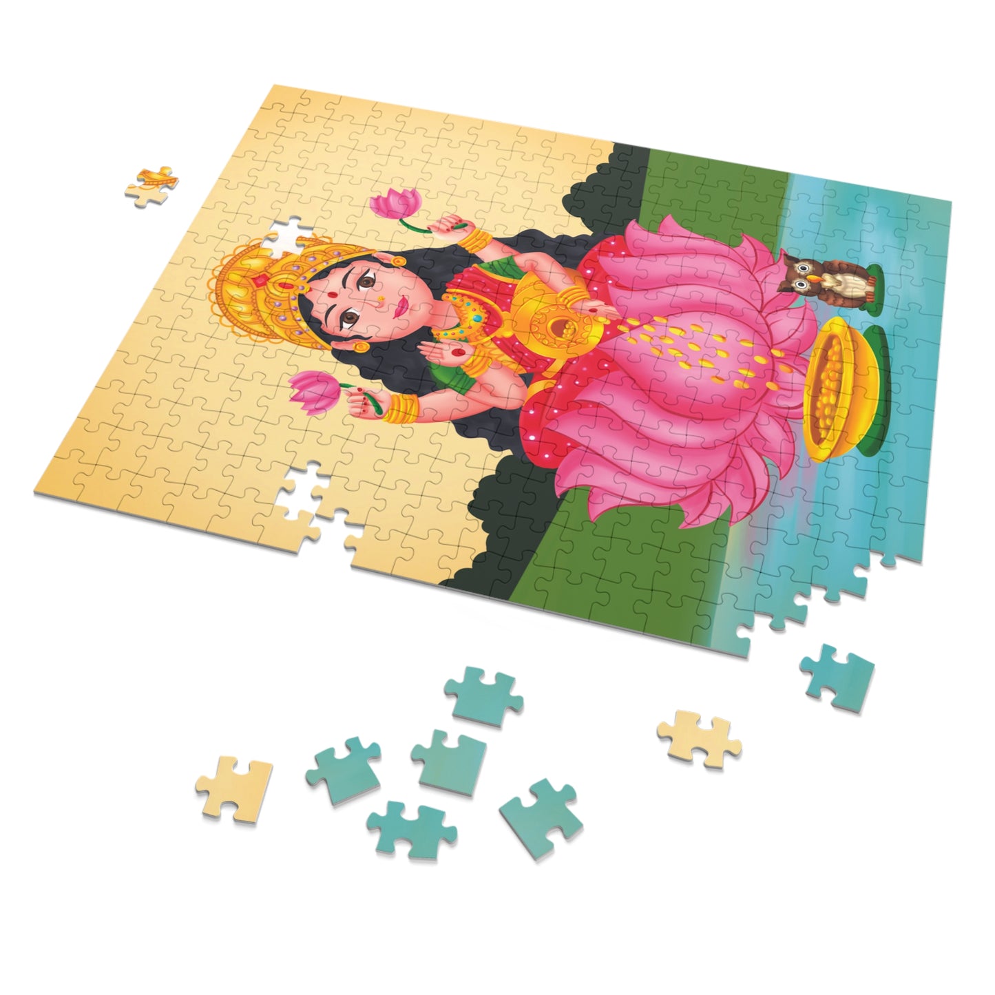 Jigsaw Puzzle - Lakshmi - The Goddess of Wealth & Prosperity