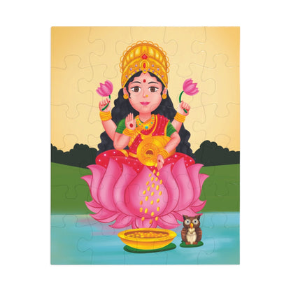 Jigsaw Puzzle - Lakshmi - The Goddess of Wealth & Prosperity