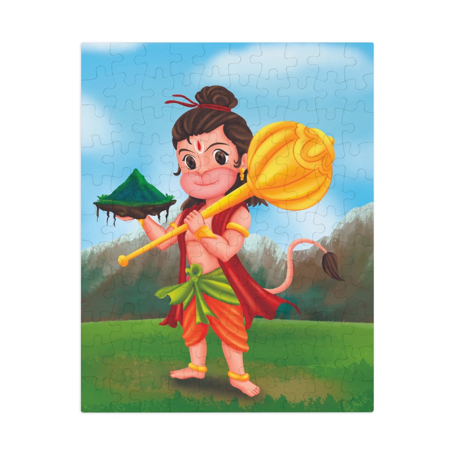 Jigsaw Puzzle - Hanuman - The Monkey God