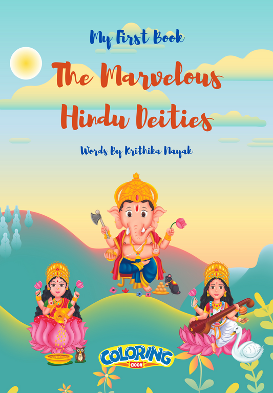 The Marvelous Hindu Deities: Coloring Book