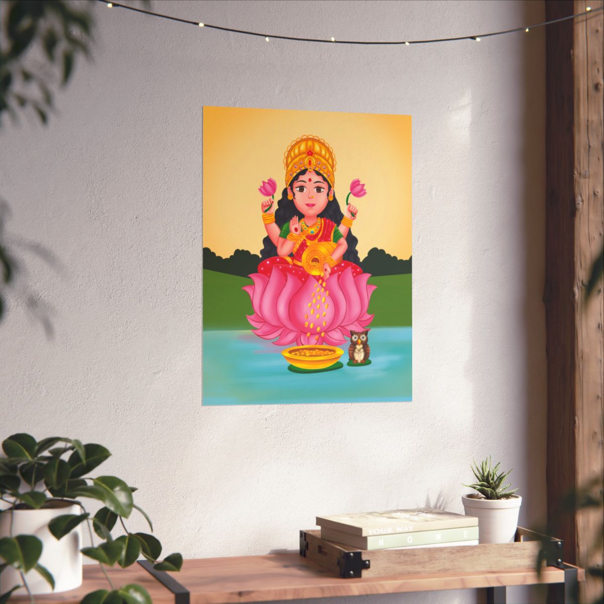 Hindu Deity Art Print