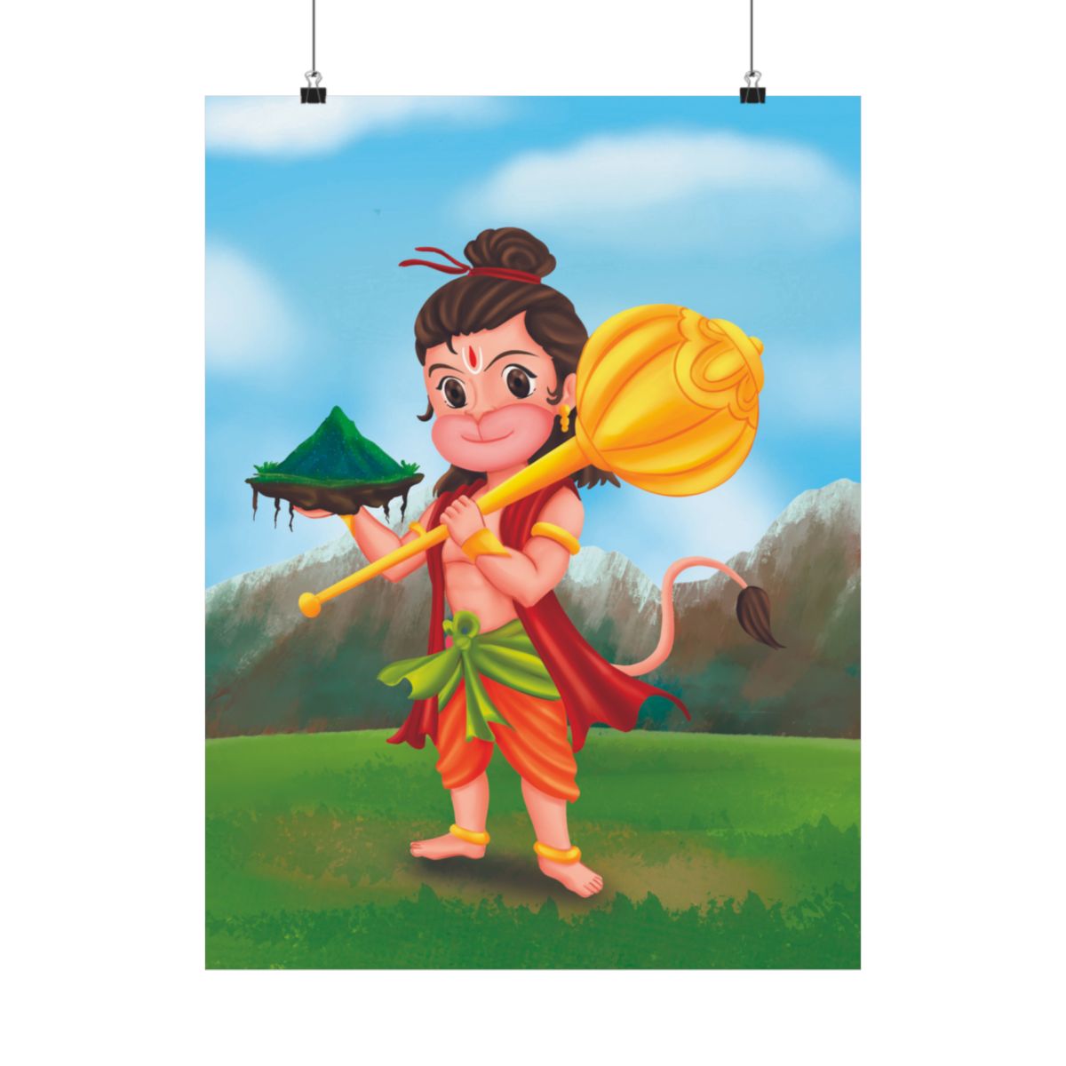 Hanuman Art Print
